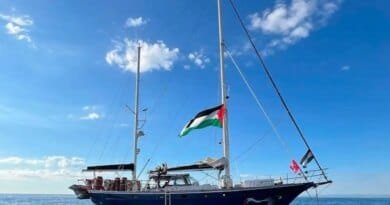 Manifestações pró-Palestina prestam solidariedade à Flotilha Sumud