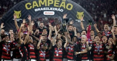 Ranking da CBF: Flamengo segue líder e Corinthians sobe para segundo