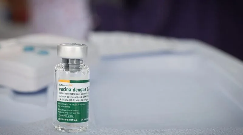 Butantan antecipa entrega de 1,3 mi de vacinas contra dengue ao SUS