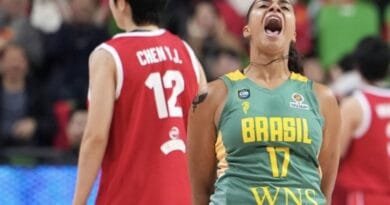 Basquete: Brasil luta, mas perde para China antes do Pré-Mundial